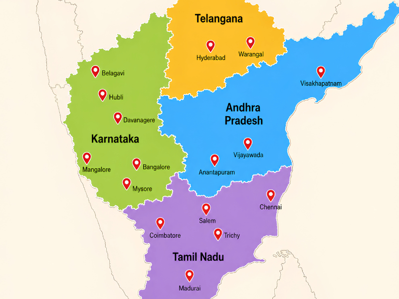 Trusted Technology Partner Across South India